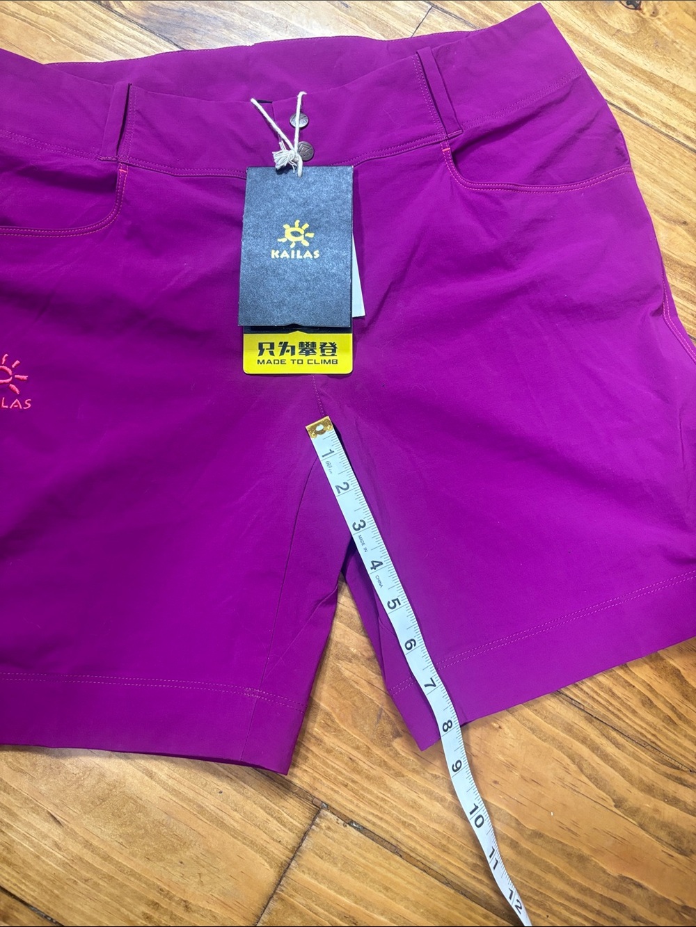 NWT Kailas W’s Rock Climbing Shorts in Plum/Purple Size XL - Picture 7 of 8